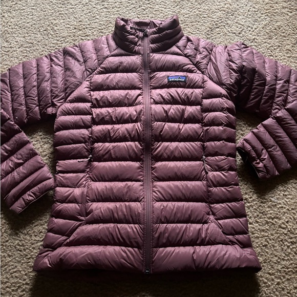 Patagonia Jackets & Blazers - Patagonia Women’s Down Sweater Jacket Coat Purple Size XS
